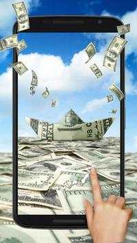 Dollar Wave Live wallpaper 1 تصوير الشاشة