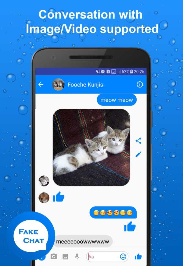 Fakenger - Fake chat messages Prank chat screenshot 2