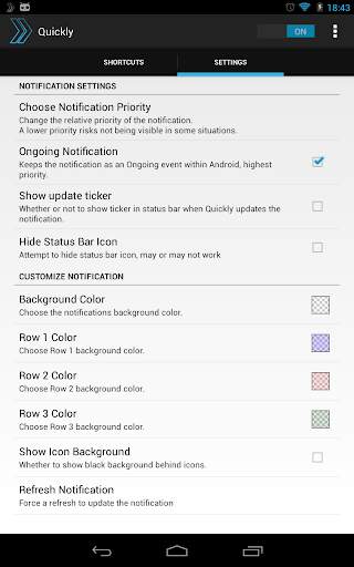Quickly Notification Shortcuts screenshot 12