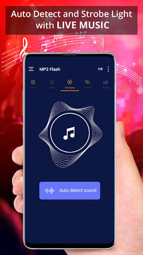 MP3 Strobe Light - Music Flashlight screenshot 2