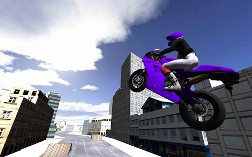 Motorbike Driving 3D City screenshot 5