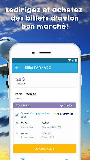 Billets d'avion pas chers screenshot 5