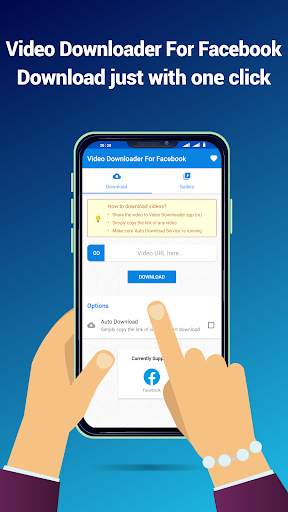 Video Downloader For Facebook screenshot 1