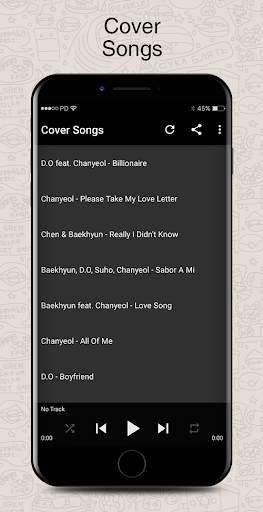 Exo Songs Lyrics & Wallpapers screenshot 3