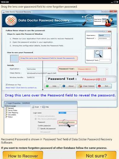 Forgot Password Recovery Help скриншот 10