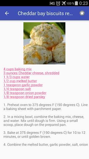 Biscuits recipes with photo offline screenshot 7