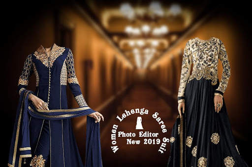 Women Lehenga photo Suit editor screenshot 8