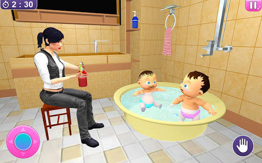 Real Twins Baby Simulator 3D screenshot 1