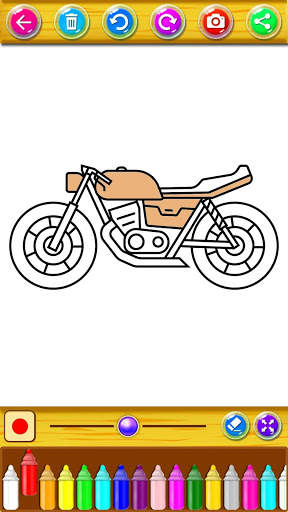 Mewarnai Motor Ninja screenshot 7