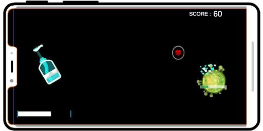 sanitizer game : Virtual Hand sanitizer game screenshot 2