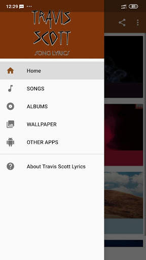 Travis Scott Lyrics скриншот 1