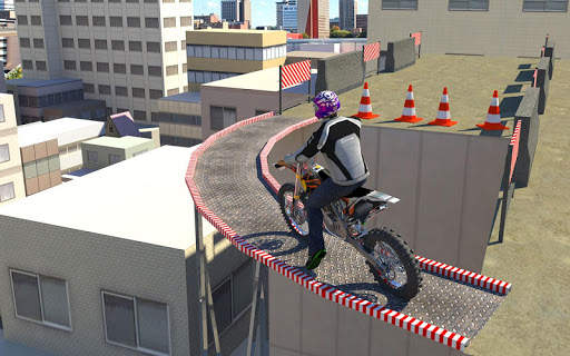 Bike Racing On Roof screenshot 3