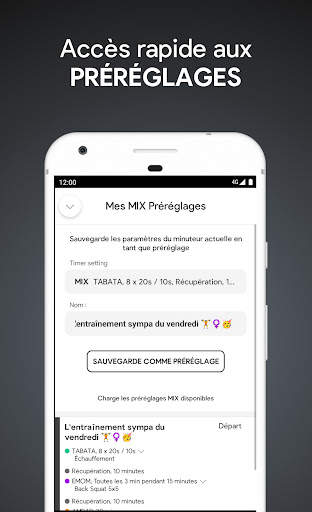 SmartWOD Timer - Minuteur WOD screenshot 7