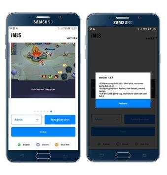 LuluBox IMLS ML & FF Walkthrough & Skin Gratis screenshot 1