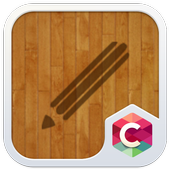 Wood Line C Launcher Theme icon