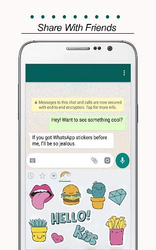 Free Messenger Whats Stickers for Chat screenshot 5