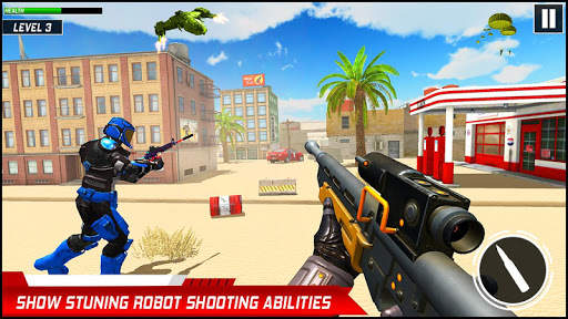 Robot Shooting Games: fps Counter Terrorist Strike screenshot 5