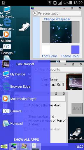 Windroid Launcher (antiguo) screenshot 3