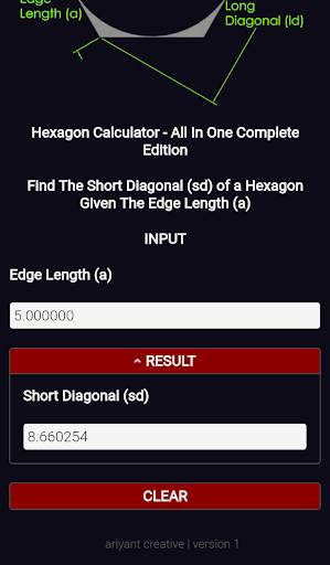 Hexagon Calculator - All In One Complete Edition screenshot 6