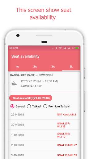 Railway App screenshot 4