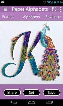 Quilling Paper Alphabets – Stylish Alphabet Design screenshot 3