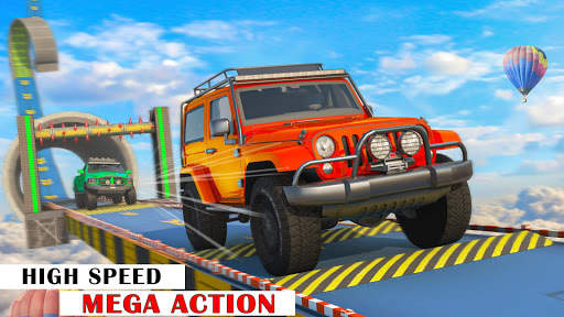 Impossible Jeep Stunt Game: 4x4 Jeep Driving 3D screenshot 5