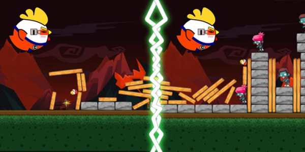 Angry Chicken VS Zombies स्क्रीनशॉट 6