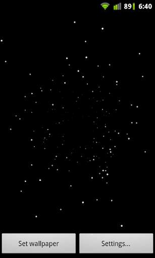 Starfield (Live) Wallpaper screenshot 1