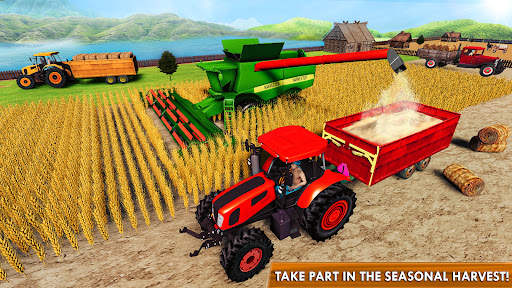 Farm Tractor Driving Simulator screenshot 2