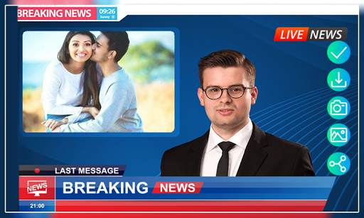 Breaking News Photo Frames : Media Photos screenshot 5