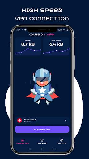 Carbon VPN - Free, Fast & Secure screenshot 4