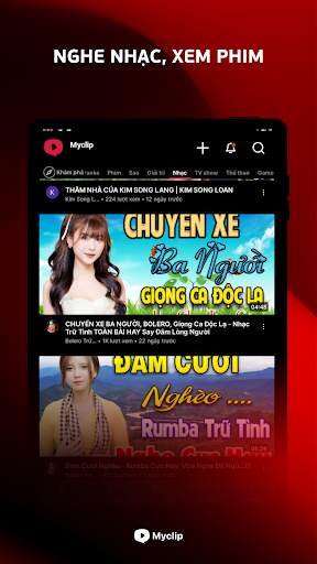 MyClip - Mạng xã hội Video screenshot 11