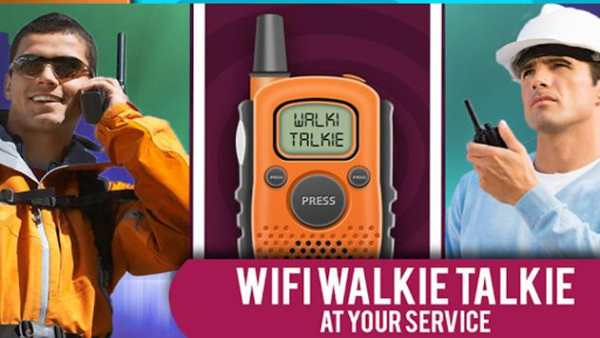 Wi-Fi Talkie Walkie screenshot 1