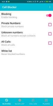 Call Blocker screenshot 1