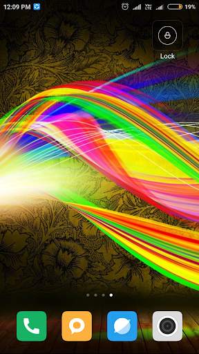 Rainbow wallpaper screenshot 2