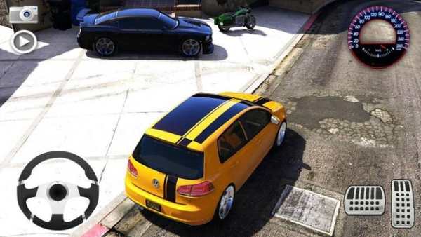 Driving Volkswagen Golf New Simulator screenshot 3