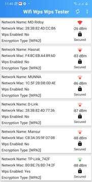 Wifi Wpa Wps Tester v2 screenshot 1