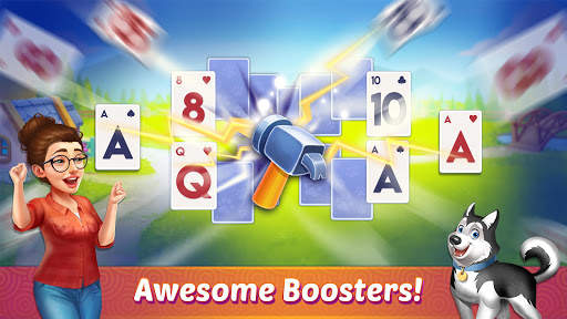 Solitaire Pet Haven - Relaxing Tripeaks Game screenshot 6