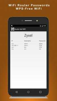 WiFi Router Passwords WPS™ screenshot 3