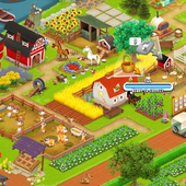 Farm Village Business icon
