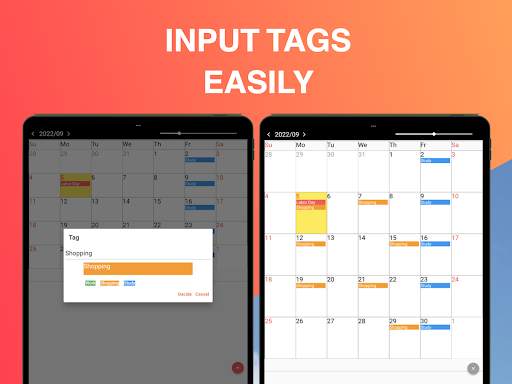 Calendar, Calendar app - Calme screenshot 10