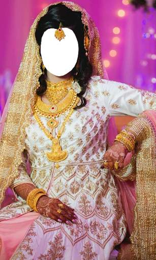 Indian Bride Wedding Photo Montage screenshot 8
