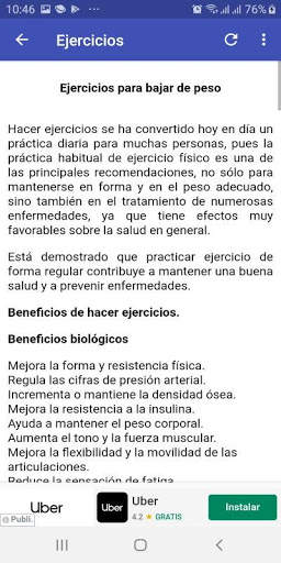 Dieta y ejercicios para adelgazar screenshot 4