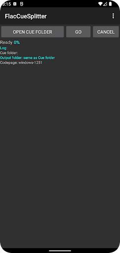 Flac Cue Splitter screenshot 1