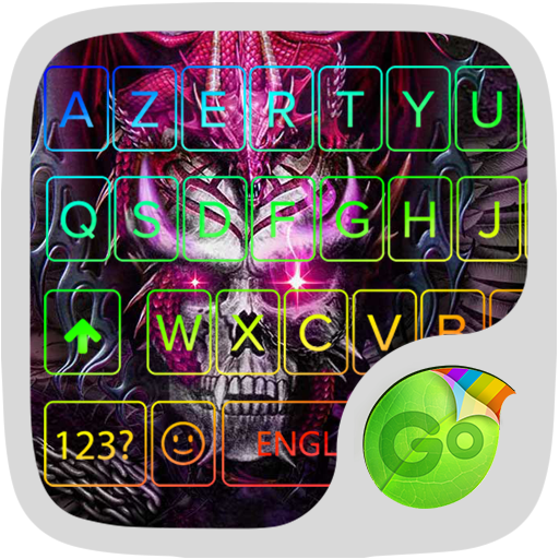 ikon Blood skeleton Dragon GO Keyboard theme