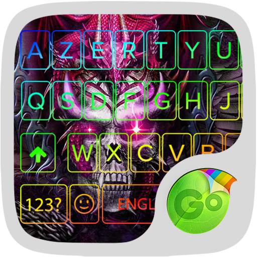 Blood skeleton Dragon GO Keyboard theme 1.4