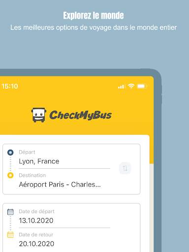 CheckMyBus: Le comparateur d‘autocars screenshot 13