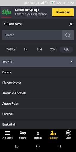 Bet9ja Mobile App screenshot 4