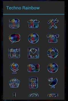 TSF Shell Theme Techno Rainbow screenshot 5