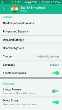 Indian Messenger screenshot 3